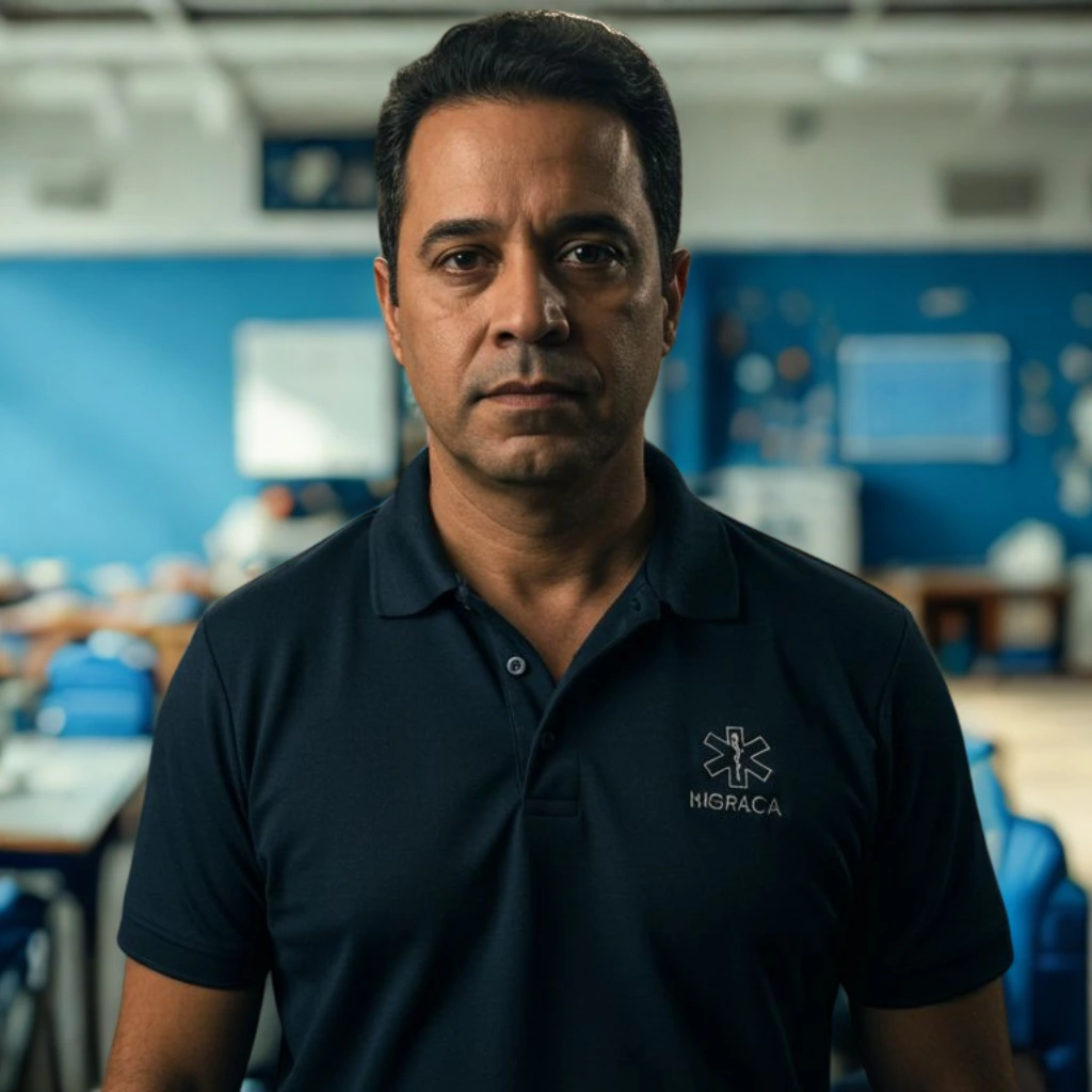 Foto de André Resgatista, especialista em primeiros socorros